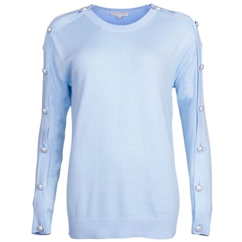 Womens Cloud Gem Button Knitted Top 18082 by Michael Kors from Hurleys