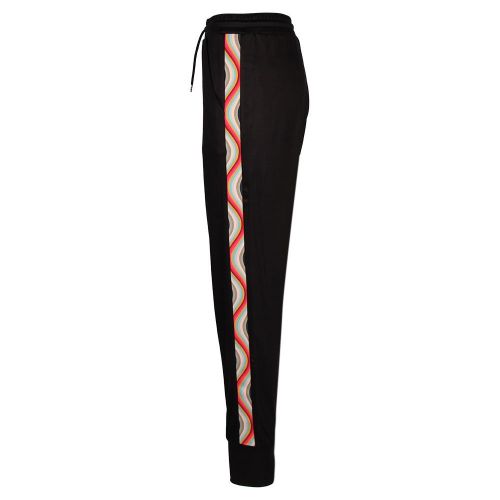 Womens Black Swirl Insert Joggers 95938 by PS Paul Smith from Hurleys