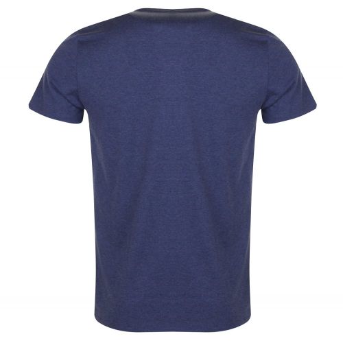 Mens Navy Chine Basic Regular Fit S/s T Shirt 23311 by Lacoste from Hurleys