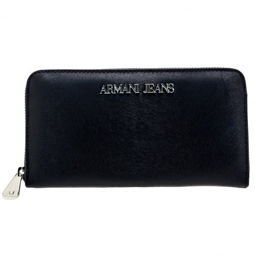 Womens Blue Metallic Effect Purse 59117 by Armani Jeans from Hurleys