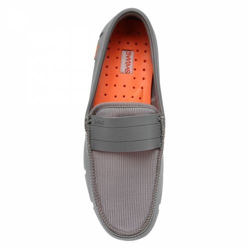 Mens Grey/Black Stride Single Band Keeper Loafer 40919 by Swims from Hurleys