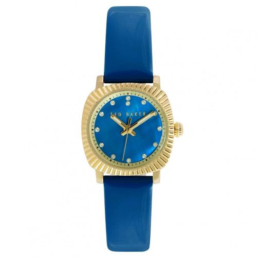 Womens Blue Mother Of Pearl Dial Leather Strap Watch 68889 by Ted Baker from Hurleys