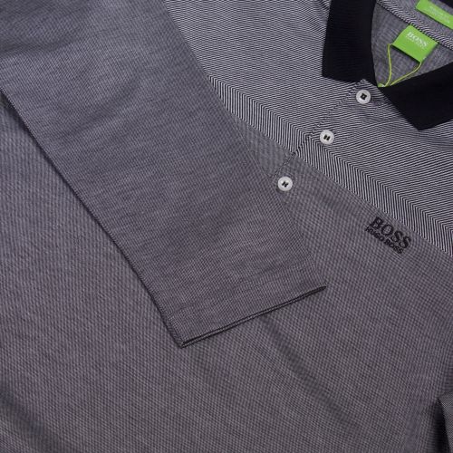 Athleisure Mens Grey/White C-Pirona L/s Polo Shirt 32062 by BOSS from Hurleys