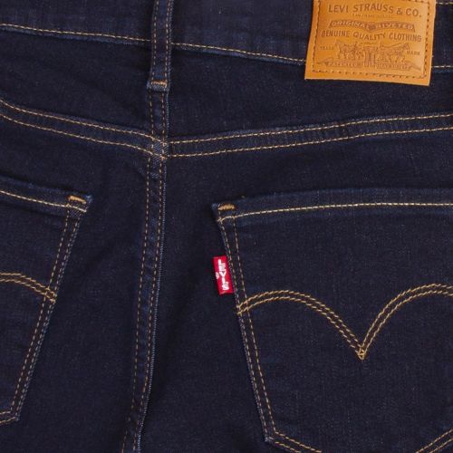 Womens To the Nine Blue 724 High Rise Straight Fit Jeans 57723 by Levi's from Hurleys
