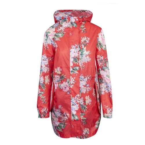 Womens Hallaton Floral Golightly Packable Waterproof Coat 102982 by Joules from Hurleys