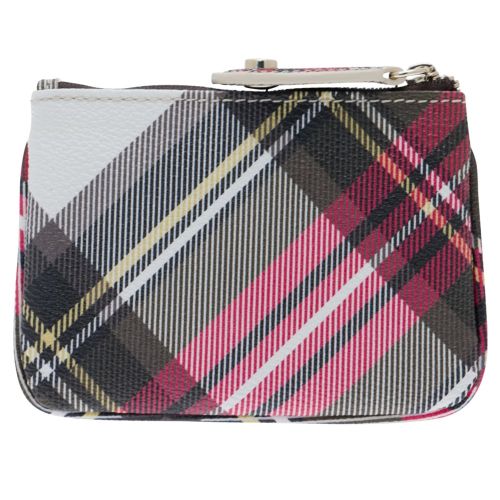 Womens New Exhibition Derby Tartan Coin Purse 20787 by Vivienne Westwood from Hurleys
