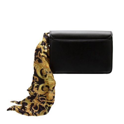 Womens Black Crossbody Bag with Scarf 82254 by Versace Jeans Couture from Hurleys
