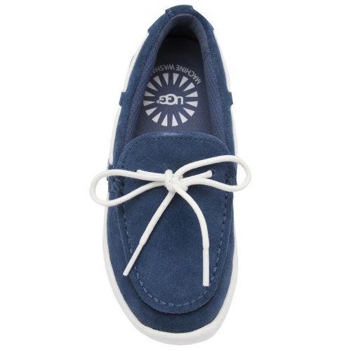 Kids Ensign Blue Beach Moc Slip-On Shoes (12-11) 39569 by UGG from Hurleys