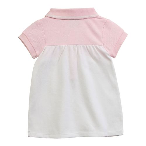 Baby Pink Embroidered Logo Polo Dress 55874 by BOSS from Hurleys