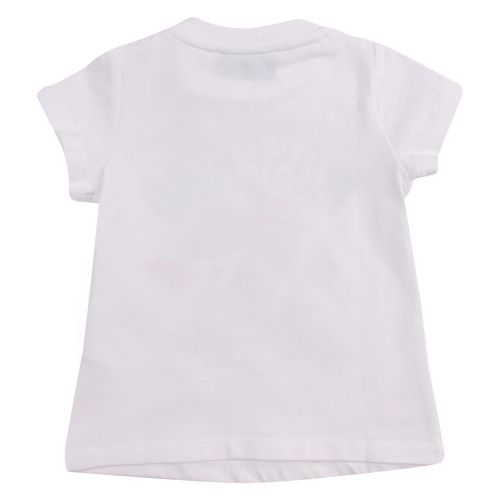 Baby White Toy Butterfly S/s T Shirt 58507 by Moschino from Hurleys