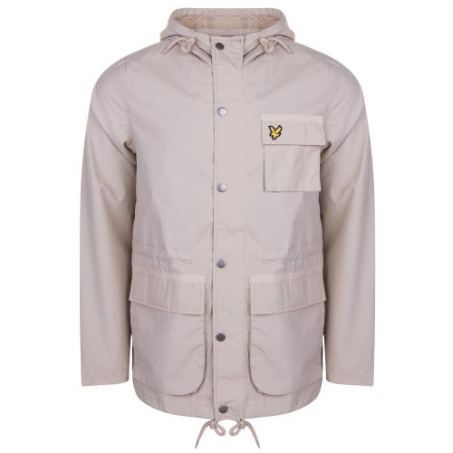 Mens Stone Hooded Parka Jacket 24194 by Lyle & Scott from Hurleys