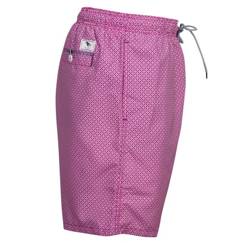 Mens Pink Alantic Geo Print Swim Shorts 40248 by Ted Baker from Hurleys