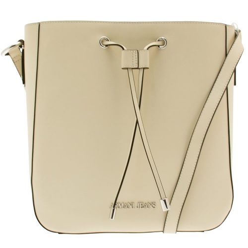 Womens Sand Yellow Bucket Bag 69877 by Armani Jeans from Hurleys