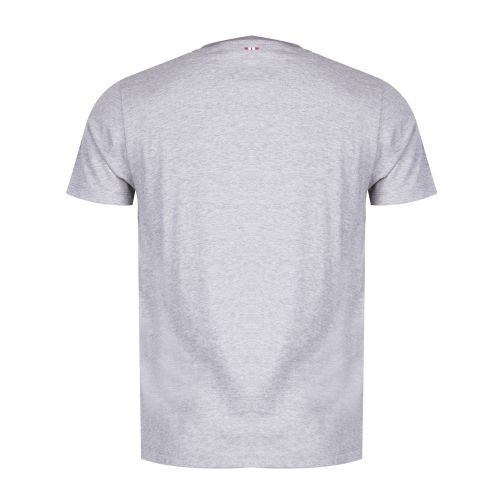 Mens New Medium Grey Sia S/s T Shirt 32891 by Napapijri from Hurleys