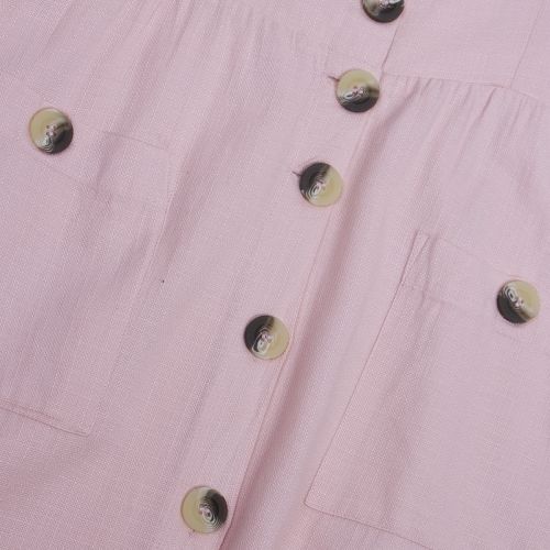 Womens Rose Smoke Vikaluna Cami Button Dress 41581 by Vila from Hurleys