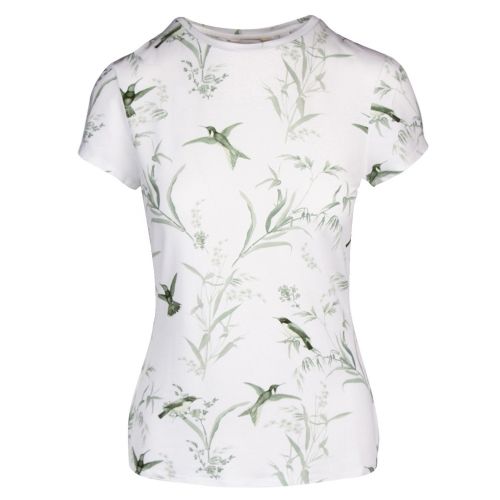 Womens White Yumelia Fortune Fitted S/s T Shirt 37489 by Ted Baker from Hurleys