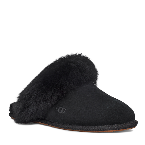 Womens Black UGG Slippers Scuff Sis 98051 by UGG from Hurleys