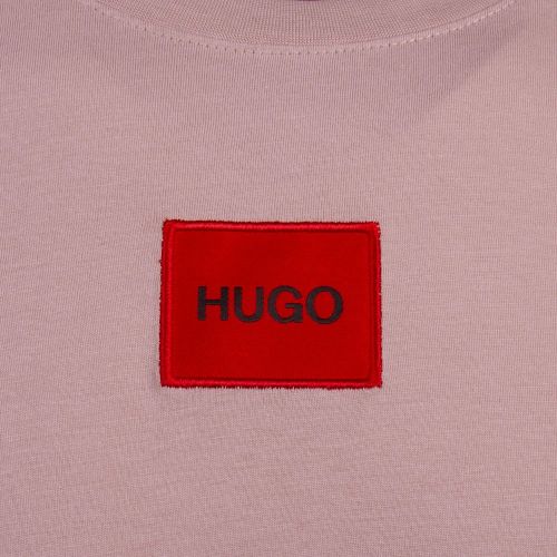 Mens Dusky Pink Diragolino212 Patch S/s T Shirt 88137 by HUGO from Hurleys