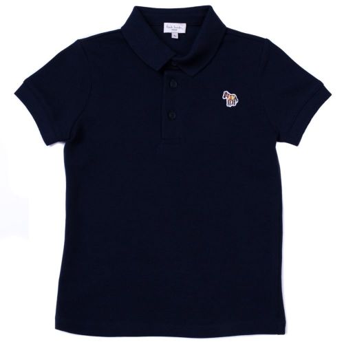 Boys Dark Navy Luciano S/s Polo Shirt 61899 by Paul Smith Junior from Hurleys