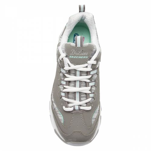 Womens Grey/Mint DLites Interlude Trainers 40718 by Skechers from Hurleys