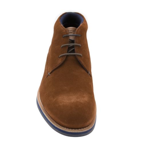 Mens Dark Tan Daiinos Suede Boots 30363 by Ted Baker from Hurleys