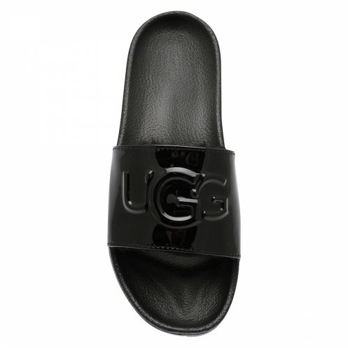 Womens Black Royale Graphic Metallic Slides 39533 by UGG from Hurleys