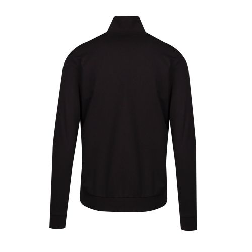 Mens Black Branded Poly Sweat Jacket 74398 by BOSS from Hurleys