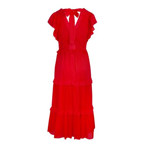 Womens Coral Tiliana Ruffle Tiered Maxi Dress 87279 by Ted Baker from Hurleys