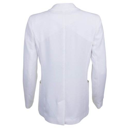 Womens Off White Tailored Jacket 69823 by Armani Jeans from Hurleys