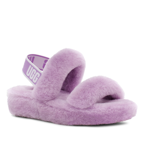 Womens Lilac Bloom Oh Yeah Slippers 98023 by UGG from Hurleys