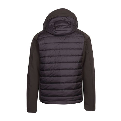 Mens Black Hybrid Hooded Jacket 92908 by Paul And Shark from Hurleys