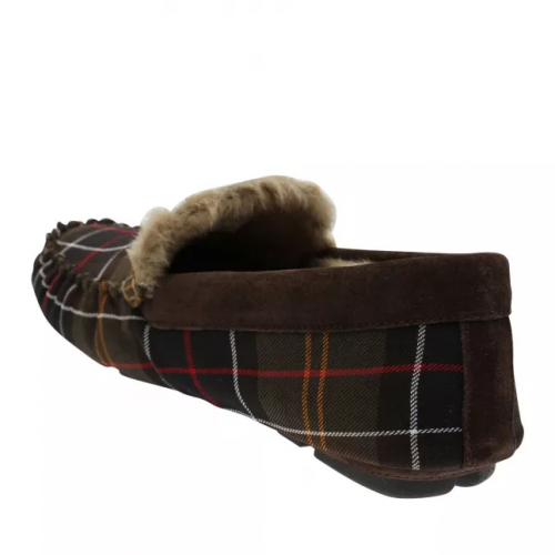 Mens Classic Tartan Monty Tartan Slippers 80138 by Barbour from Hurleys