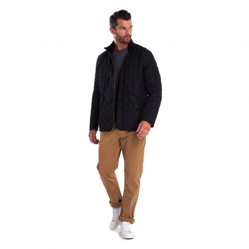 Mens Navy Chelsea Sportsquilt Jacket 88690 by Barbour from Hurleys