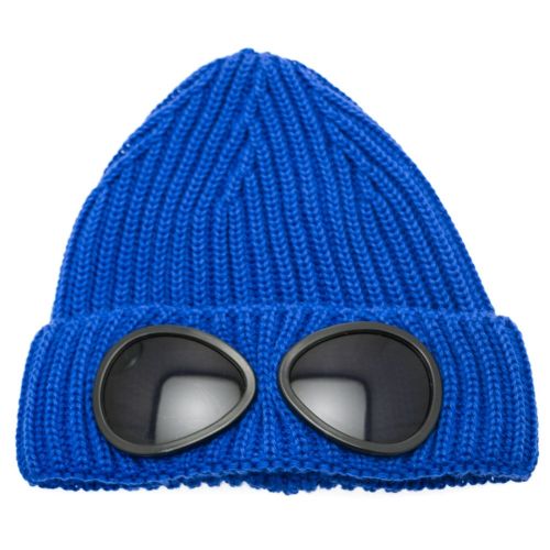 Boys Blue Goggle Hat 63564 by C.P. Company Undersixteen from Hurleys
