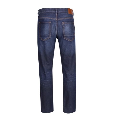 Casual Mens Dark Blue Taber BC-S Tapered Jeans 44842 by BOSS from Hurleys