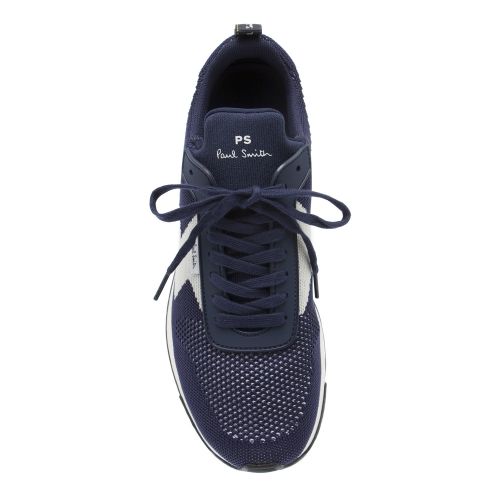 Mens Dark Navy Rocket Recycled Knit Flash Trainers 52548 by PS Paul Smith from Hurleys