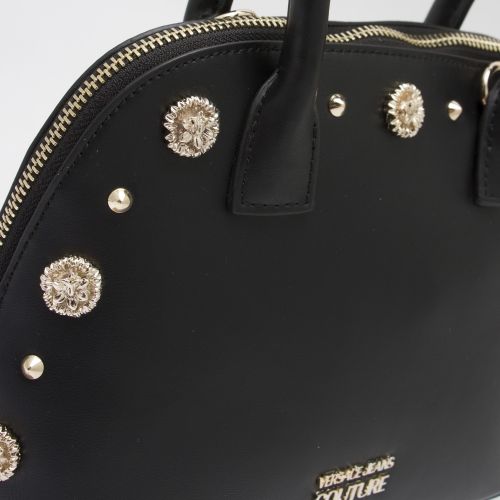 Womens Black Embellished Stud Small Tote Bag 49092 by Versace Jeans Couture from Hurleys