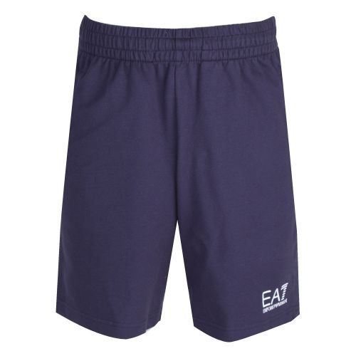 Mens Navy Train Core ID Sweat Shorts 30650 by EA7 from Hurleys