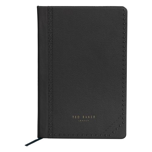 Mens Black Brogue A5 Notebook 33974 by Ted Baker from Hurleys