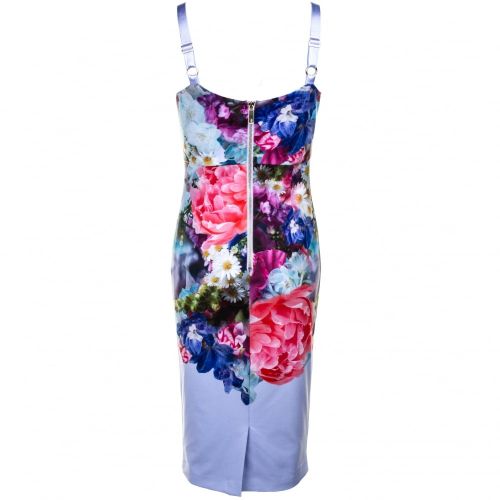 Womens Pale Blue Emore Focus Bouquet Strappy Dress 60749 by Ted Baker from Hurleys