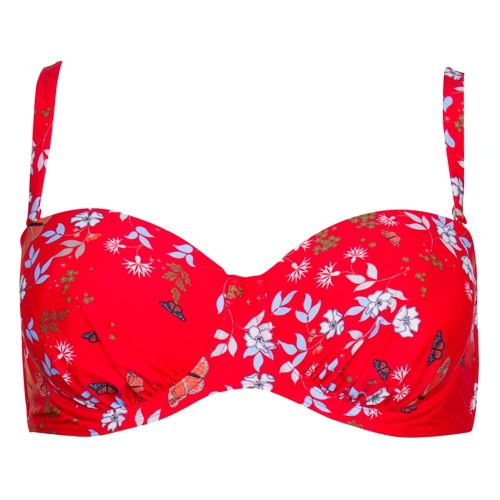 Womens Red Kyoto Gardens Magelle Bikini Top 17423 by Ted Baker from Hurleys