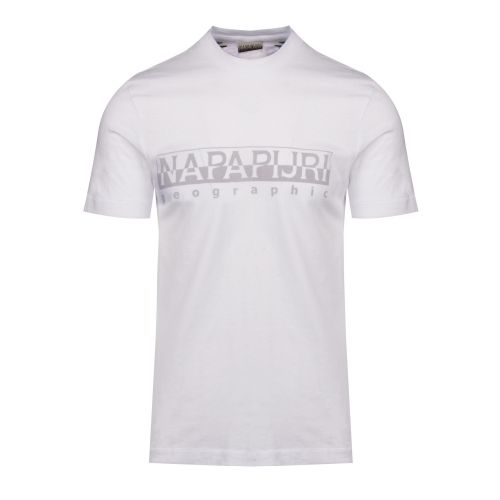 Mens Bright White Sevora S/s T Shirt 41200 by Napapijri from Hurleys