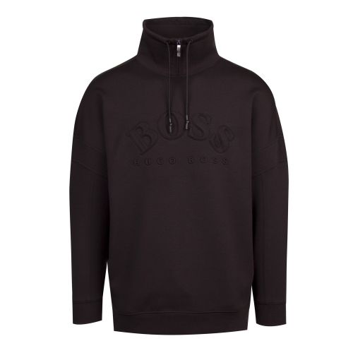 Athleisure Mens Black Salboa Sweat Top 42536 by BOSS from Hurleys