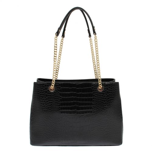 Womens Black Grote Croc Shopper Bag 78126 by Valentino from Hurleys