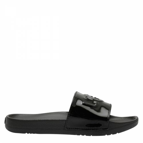 Womens Black Royale Graphic Metallic Slides 39532 by UGG from Hurleys