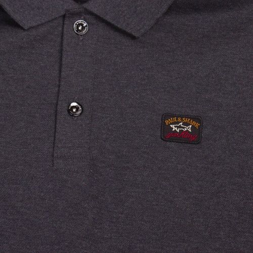 Mens Charcoal Classic Logo Custom Fit S/s Polo Shirt 79761 by Paul And Shark from Hurleys