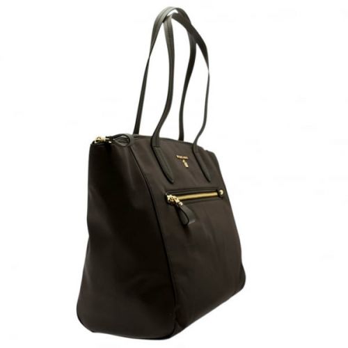 Womens Black Nylon Kelsey Large Top Zip Tote Bag 17341 by Michael Kors from Hurleys