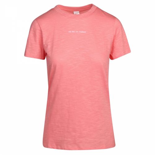 Casual Womens Pastel Orange Telight No Wifi S/s T Shirt 37662 by BOSS from Hurleys
