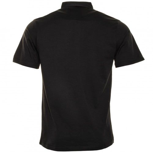 Mens Black Lester S/s Polo Shirt 12073 by Farah from Hurleys
