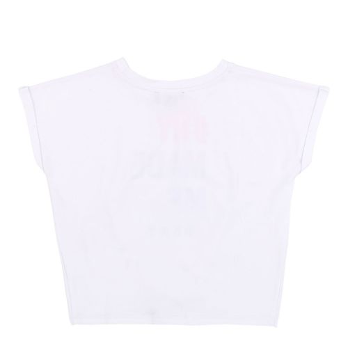 Girls White NY Made Me S/s T Shirt 55857 by DKNY from Hurleys